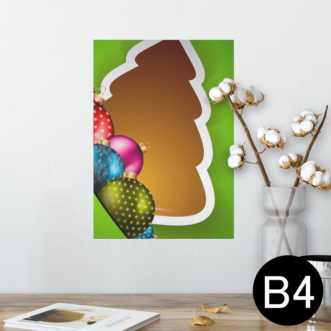 ポスター ウォールステッカー シール式ステッカー 飾り 257×364mm B4 写真 フォト 壁 インテリア おし..