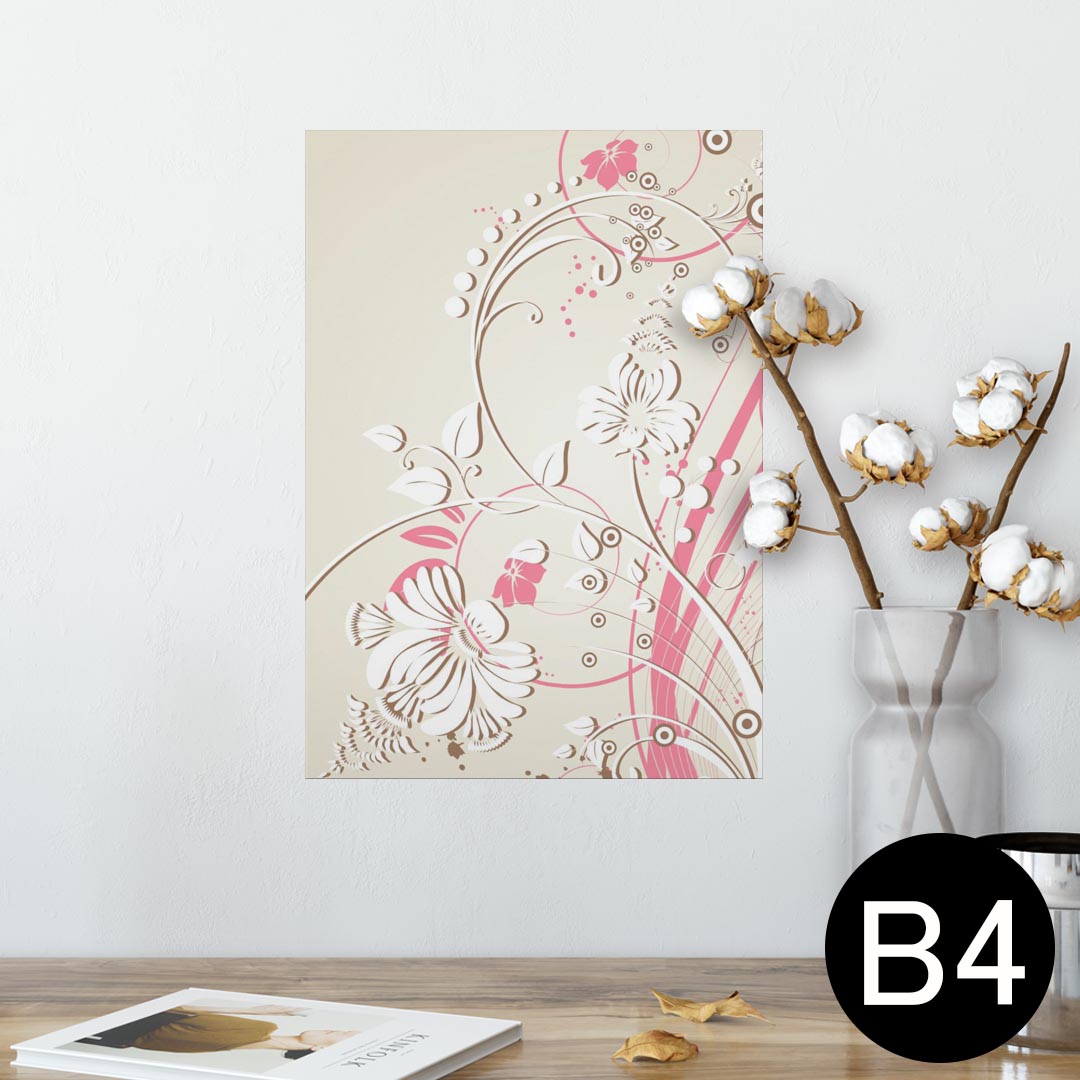 ポスター ウォールステッカー シール式ステッカー 飾り 257×364mm B4 写真 フォト 壁 インテリア おし..