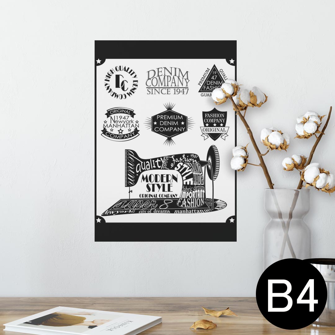 ポスター ウォールステッカー シール式ステッカー 飾り 257×364mm B4 写真 フォト 壁 インテリア おし..