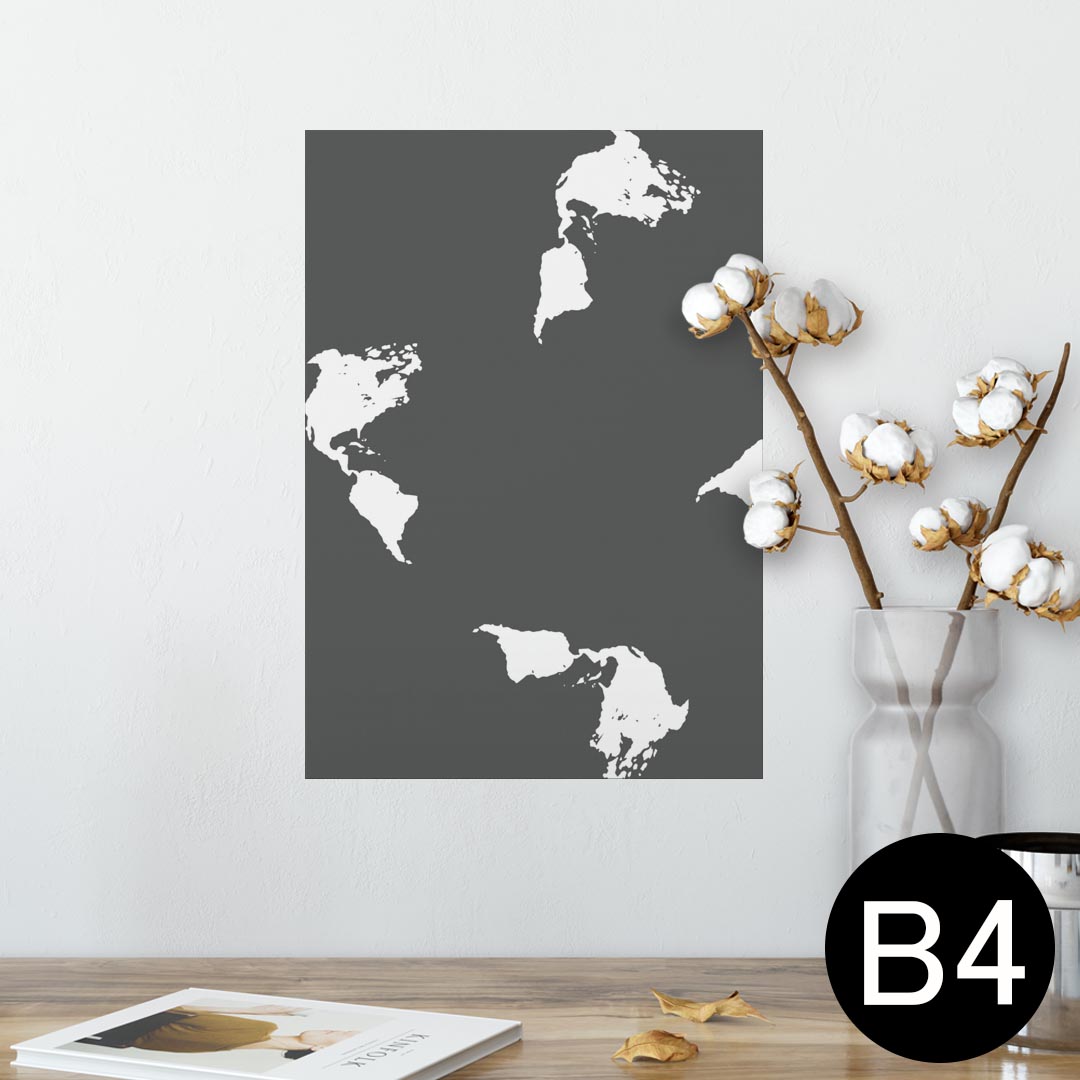 ポスター ウォールステッカー シール式ステッカー 飾り 257×364mm B4 写真 フォト 壁 インテリア おし..