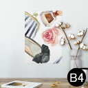 ポスター ウォールステッカー シール式ステッカー 飾り 257×364mm B4 写真 フォト 壁 インテリア おしゃれ 剥がせる wall sticker p...