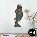 ポスター ウォールステッカー シール式ステッカー 飾り 257×364mm B4 写真 フォト 壁 インテリア おしゃれ 剥がせる wall sticker p...