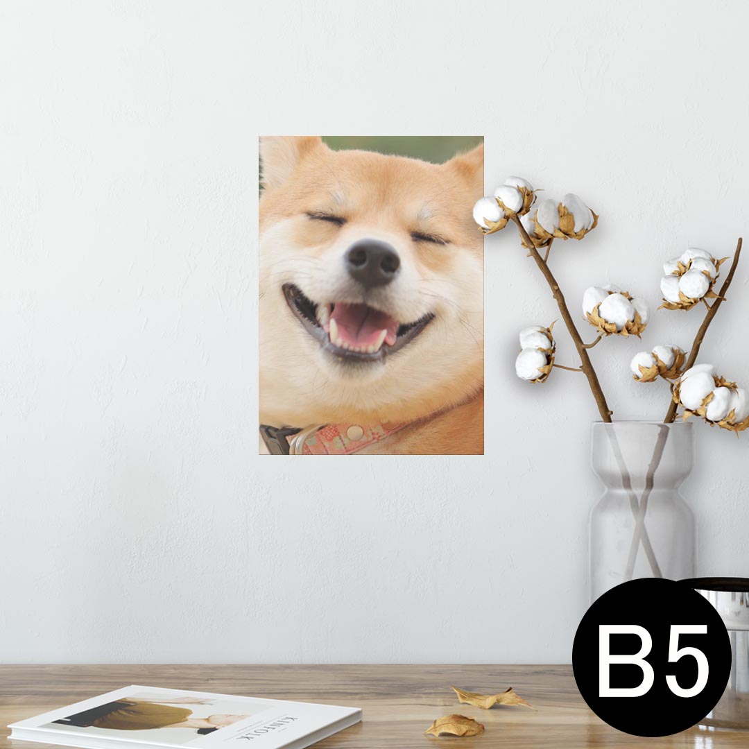 ポスター ウォールステッカー シール式ステッカー 飾り 182×257mm B5 写真 フォト 壁 インテリア おしゃれ 　剥がせる wall sticker po..