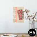 ポスター ウォールステッカー シール式ステッカー 飾り 182×257mm B5 写真 フォト 壁 インテリア おしゃれ 剥がせる wall sticker poster 001201 カレンダー 2013年