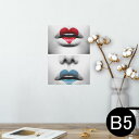 ポスター ウォールステッカー シール式ステッカー 飾り 182×257mm B5 写真 フォト 壁 インテリア おしゃれ 剥がせる wall sticker poster 003607 メイク 写真 レトロ(3)