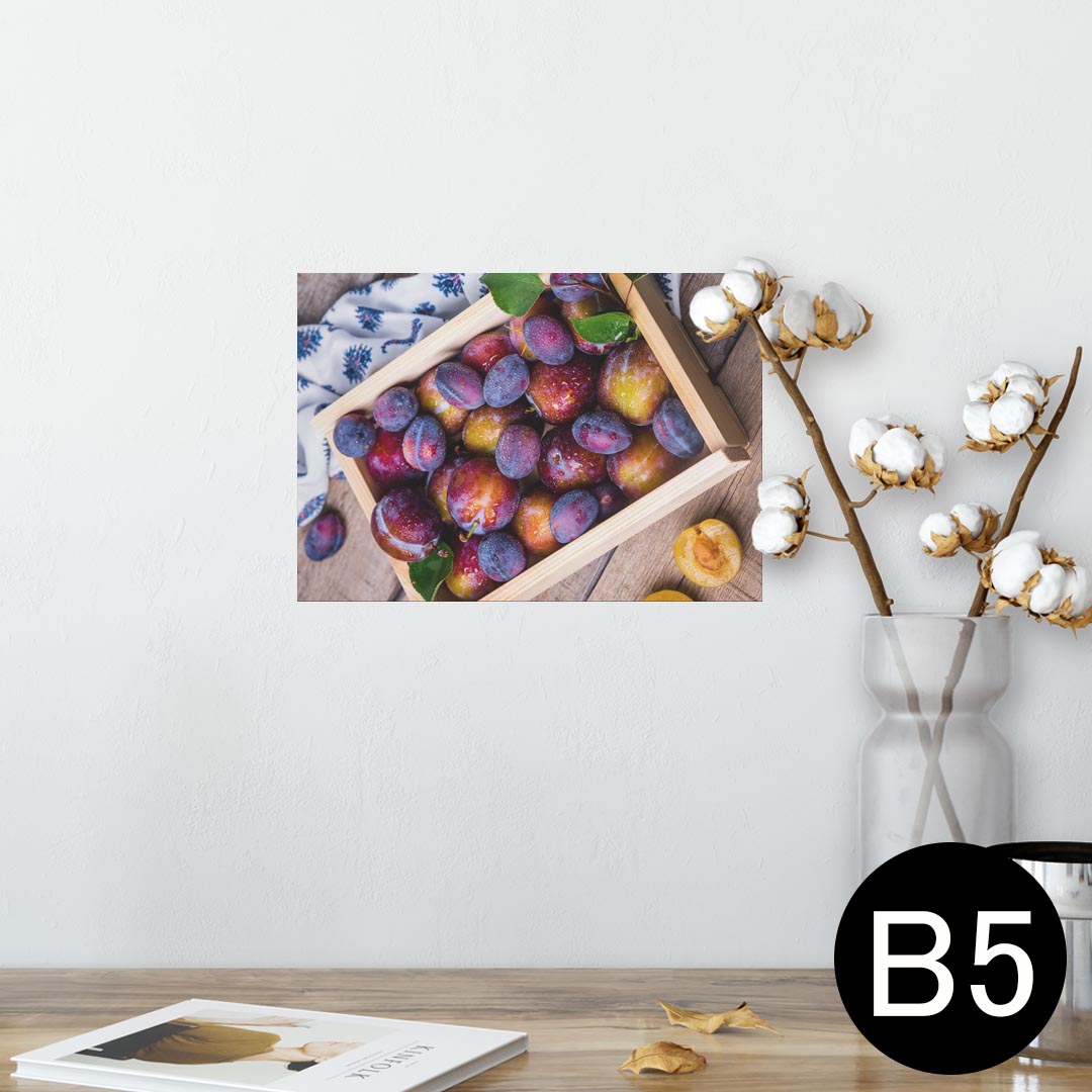 ポスター ウォールステッカー シール式ステッカー 飾り 182×257mm B5 写真 フォト 壁 インテリア おし..