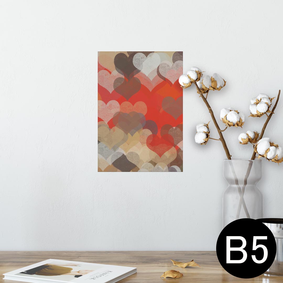 ポスター ウォールステッカー シール式ステッカー 飾り 182×257mm B5 写真 フォト 壁 インテリア おし..