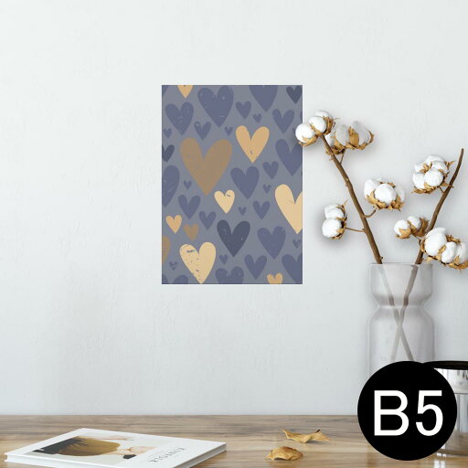 ポスター ウォールステッカー シール式ステッカー 飾り 182×257mm B5 写真 フォト 壁 インテリア おしゃれ 剥がせる wall sticker poster 005532 ハート 模様 ポスター ウォールステッカー シール式ステッカー 飾り 182×257mm B5 写真 フォト 壁 インテリア おしゃれ 剥がせる wall sticker poster 005532 ハート 模様