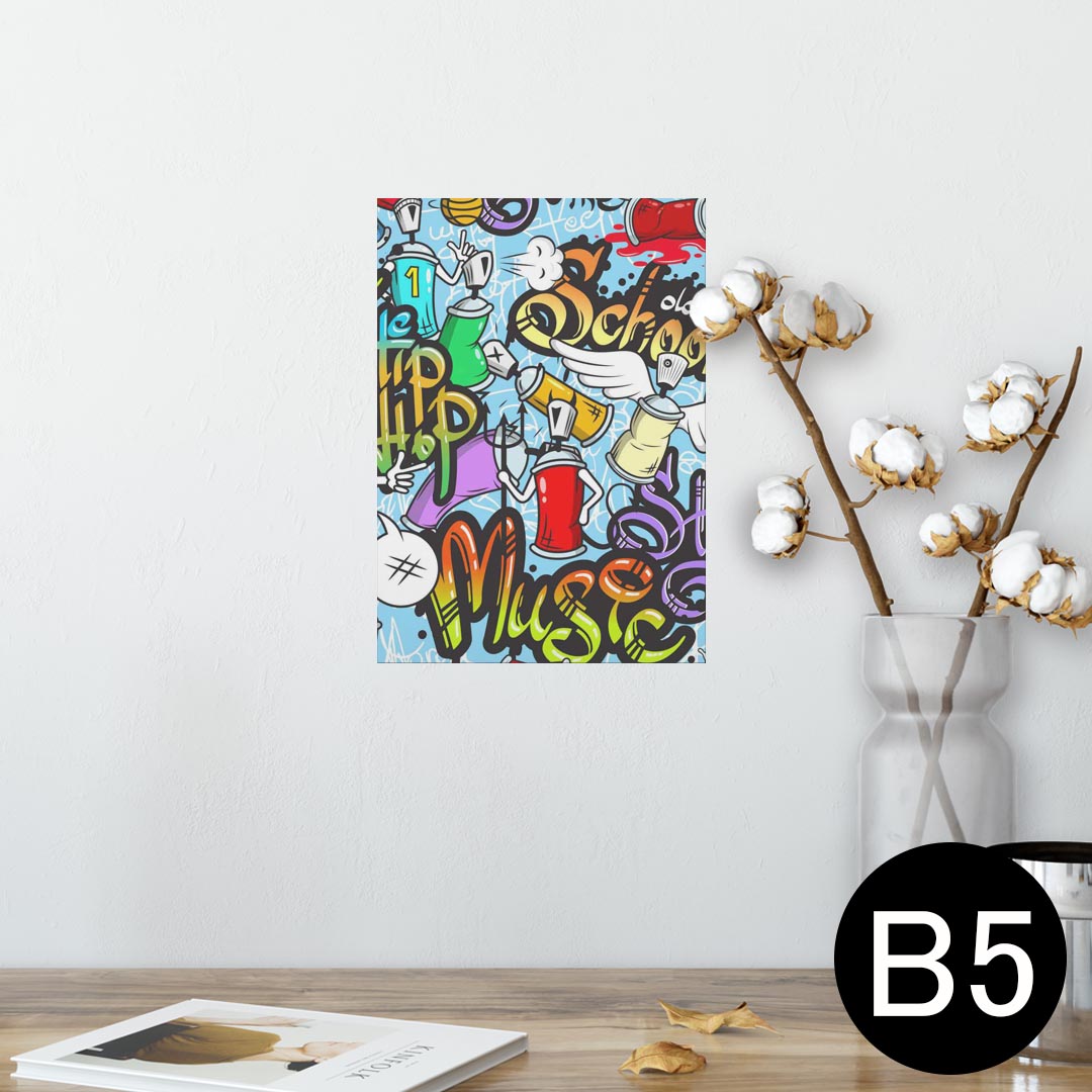 ポスター ウォールステッカー シール式ステッカー 飾り 182×257mm B5 写真 フォト 壁 インテリア おし..