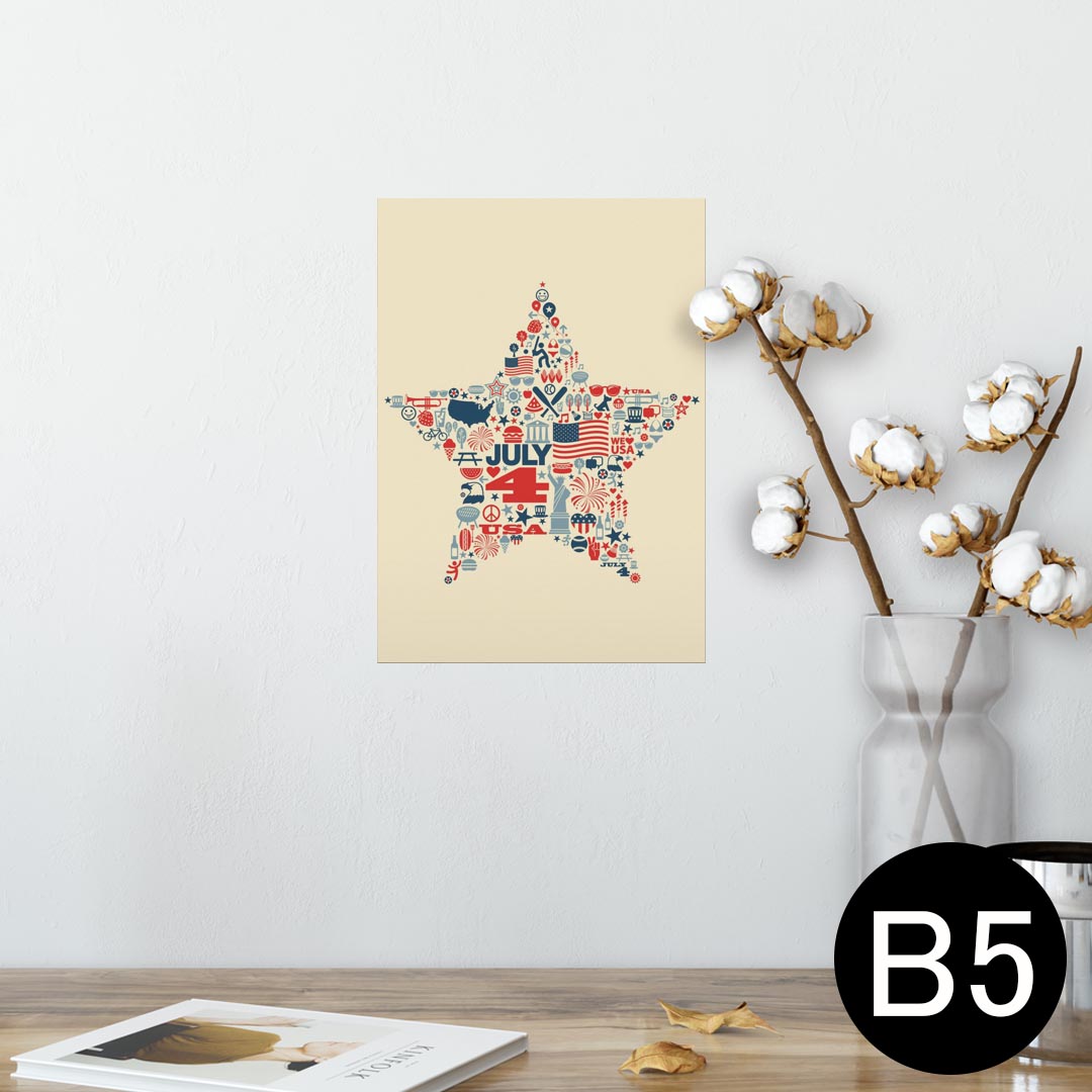 ポスター ウォールステッカー シール式ステッカー 飾り 182×257mm B5 写真 フォト 壁 インテリア おしゃれ 　剥がせる wall sticker poster同じデザインの各サイズへはこちらから ▼　▼　▼　▼　▼&nbsp; &nbsp; &nbsp; 当店自慢の超高精細プリント。ポスター・ステッカーはすべて国内自社生産品となります。●対象の壁/壁紙の素材について　 ツルツルの壁や家電、少し凹凸のあるタイプの壁紙、鏡や窓ガラスに適しています。　 砂壁や土壁、防汚加工がされた高機能壁紙はとても剥がれやすい為、おすすめしません。●貼り直しについて　 位置調整などは可能ですが、何度も貼り直すと徐々に粘着力が落ち、剥がれやすくなるため　 基本的には部屋や場所を変えての貼り直しには対応しておりません。●素材について　当店のポスター・ステッカーはエアフリー素材で気泡の心配も軽減。　半光沢シートでしっとりつやのある表現力　再剥離素材なので張り直しも可能。●交換・返品について　 画像はサンプルイメージですので、ご覧の環境によって色味に違いを感じる場合があります。　 イメージ違い、モニターと色味が異なるという理由での交換や返金はご対応出来かねます。　 受注生産品のため、不良品以外のご返品や交換は固くお断り致します。●配送について　 完全受注生産商品となりますので、発送までお時間を頂いています。　 基本的に決済確認後、最大で10営業日程度での発送となります。　 繁忙期や休業日明けなどでお時間がかかる場合は別途メールにてご連絡致します。●商品ページのイメージ画像について　ポスター・ステッカーのみの販売です。　イメージ画像内のフレームやクリップ等の付属品は含まれません。　&nbsp;