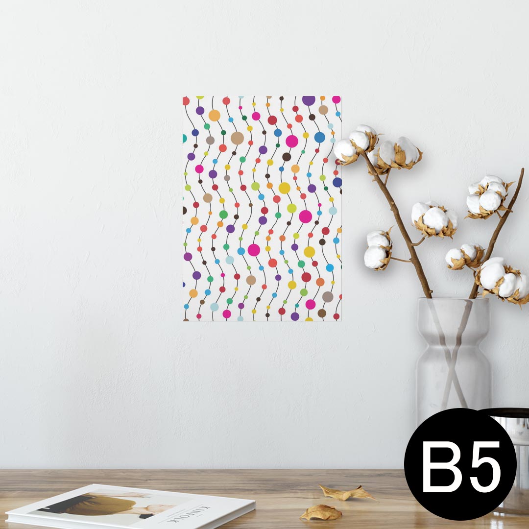 ポスター ウォールステッカー シール式ステッカー 飾り 182×257mm B5 写真 フォト 壁 インテリア おし..