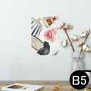 ポスター ウォールステッカー シール式ステッカー 飾り 182×257mm B5 写真 フォト 壁 インテリア おしゃれ 剥がせる wall sticker ...