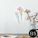 ポスター ウォールステッカー シール式ステッカー 飾り 182×257mm B5 写真 フォト 壁 インテリア おしゃれ 剥がせる wall sticker ...
