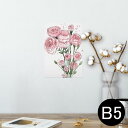 ポスター ウォールステッカー シール式ステッカー 飾り 182×257mm B5 写真 フォト 壁 インテリア おしゃれ 剥がせる wall sticker ...