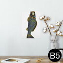 ポスター ウォールステッカー シール式ステッカー 飾り 182×257mm B5 写真 フォト 壁 インテリア おしゃれ 剥がせる wall sticker ...