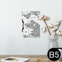 ポスター ウォールステッカー シール式ステッカー 飾り 182×257mm B5 写真 フォト 壁 インテリア おしゃれ 剥がせる wall sticker poster 014130 世界地図 レトロ