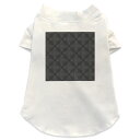 犬専用Tシャツ 選べる5size 小型犬 袖あり 半袖 ホワイト デザイン T shirt XS S M L XL ペットウェア ペット服 カジュアル おしゃれ コットン 綿 その他 ペイズリー ダマスク 花 000396