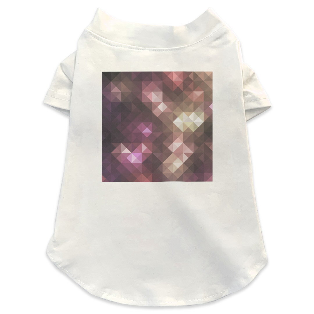 犬専用Tシャツ 選べる5size 小型犬 袖あり 半袖 ホワイト デザイン T shirt XS S M L XL ペットウェア ペット服 カジュアル おしゃれ コットン 綿 その他 模様　ピンク 002250