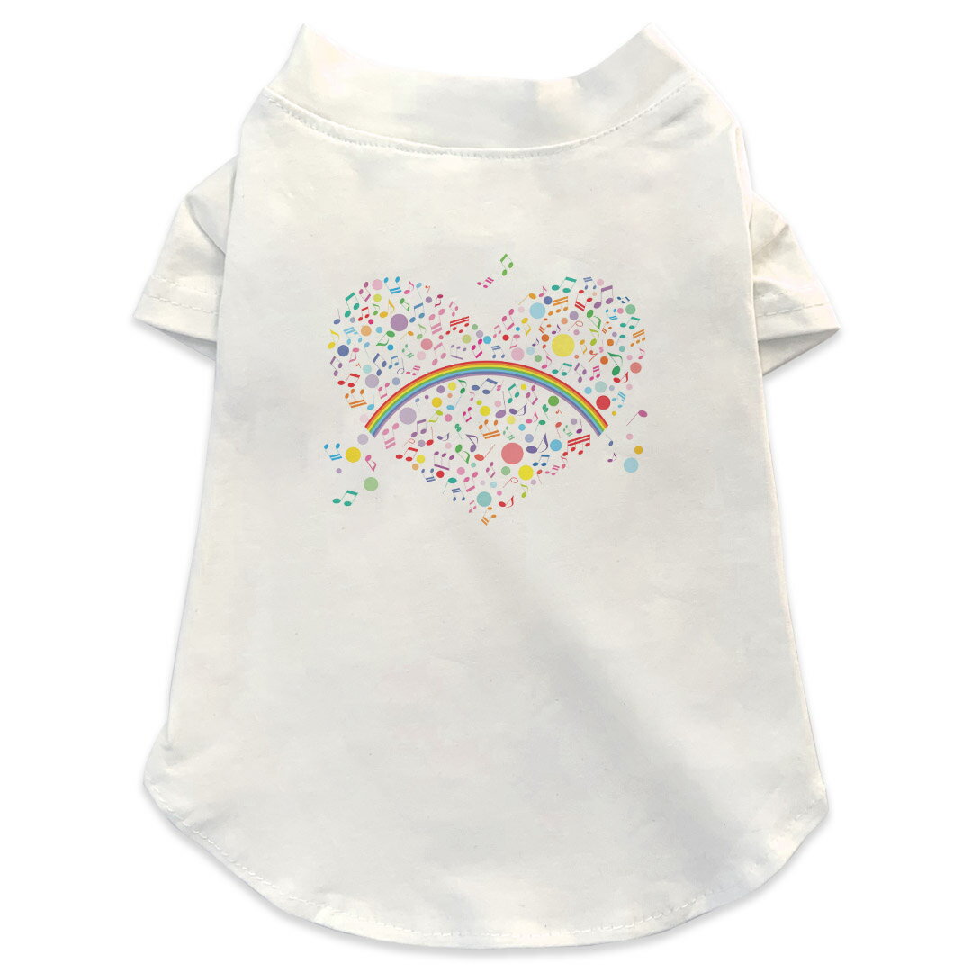 犬専用Tシャツ 選べる5size 小型犬 袖あり 半袖 ホワイト デザイン T shirt XS S M L XL ペットウェア ..