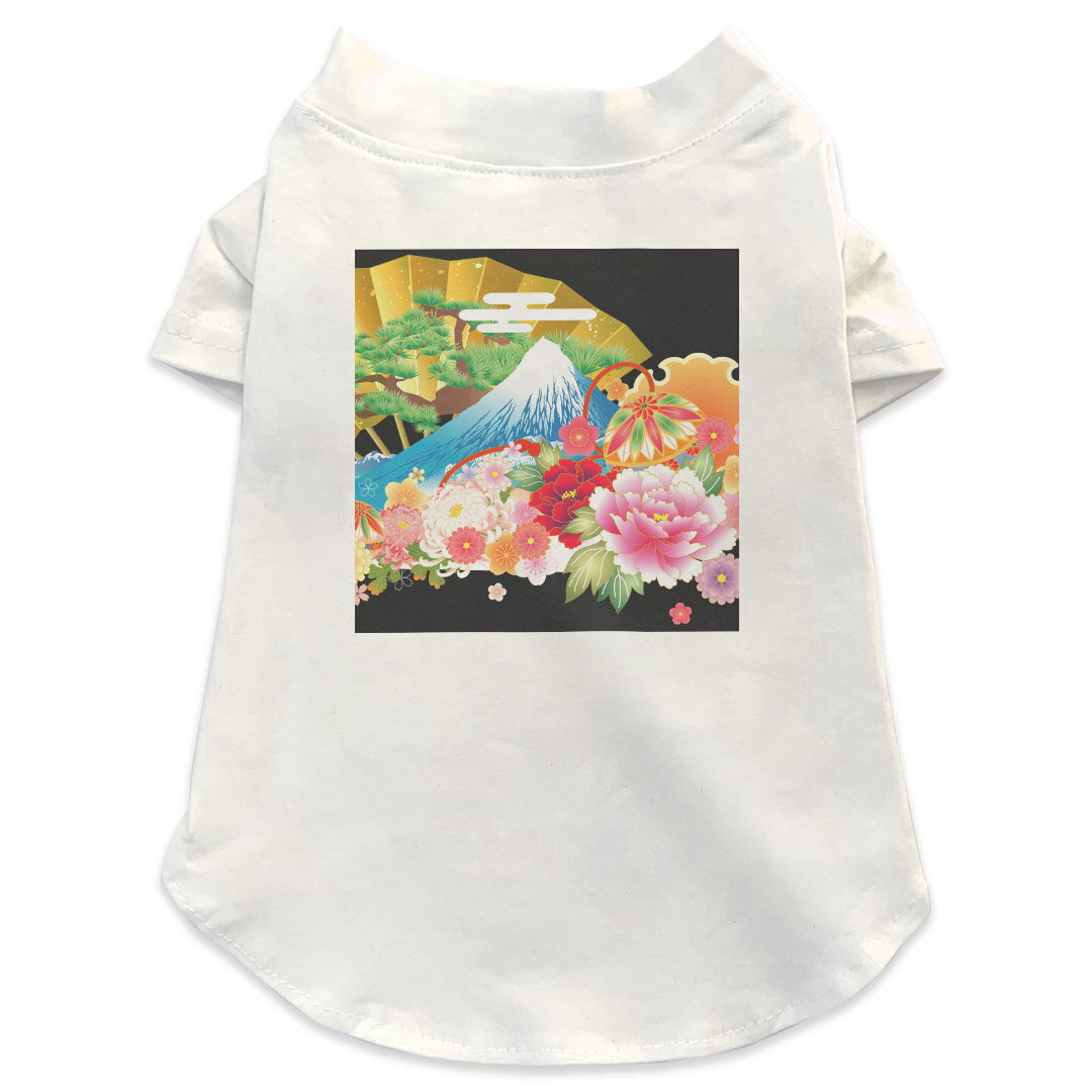 犬専用Tシャツ 選べる5size 小型犬 袖あり 半袖 ホワイト デザイン T shirt XS S M L XL ペットウェア ..