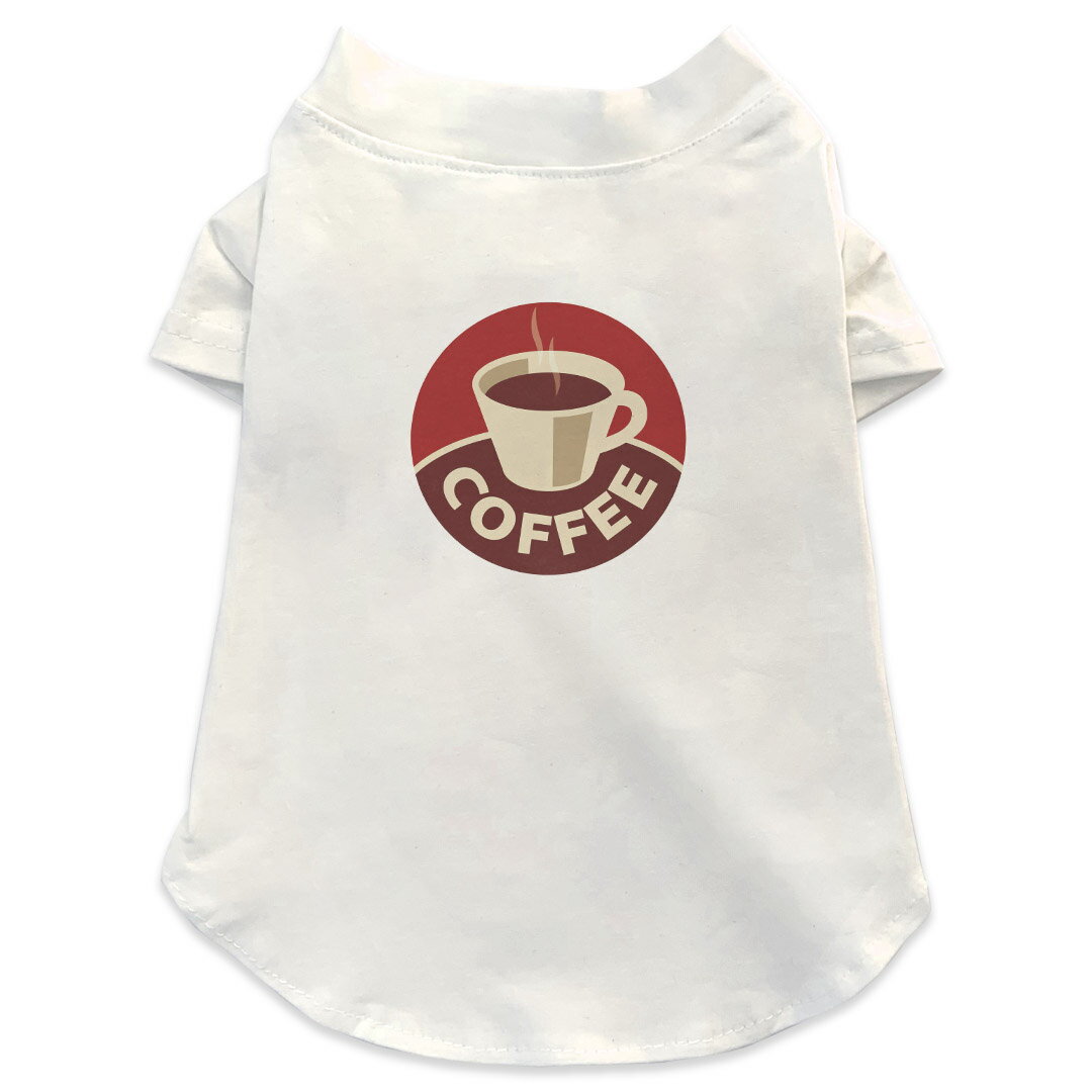 犬専用Tシャツ 選べる5size 小型犬 袖あり 半袖 ホワイト デザイン T shirt XS S M L XL ペットウェア ..