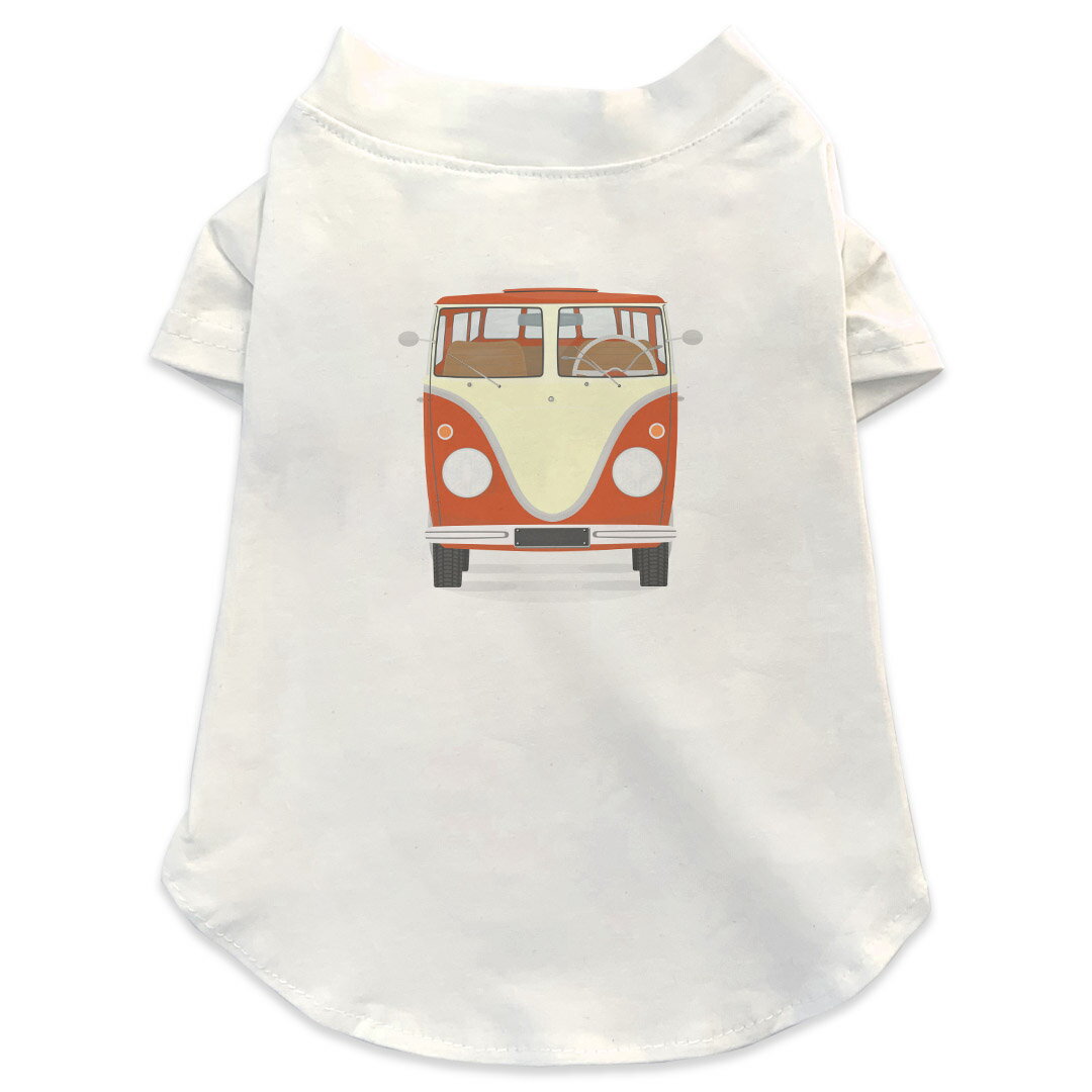 犬専用Tシャツ 選べる5size 小型犬 袖あり 半袖 ホワイト デザイン T shirt XS S M L XL ペットウェア ..