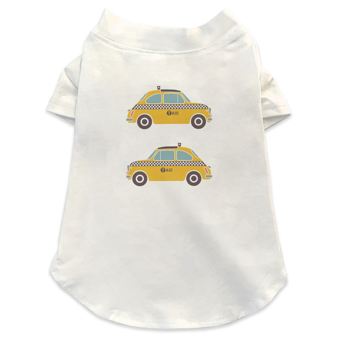 犬専用Tシャツ 選べる5size 小型犬 袖あり 半袖 ホワイト デザイン T shirt XS S M L XL ペットウェア ..