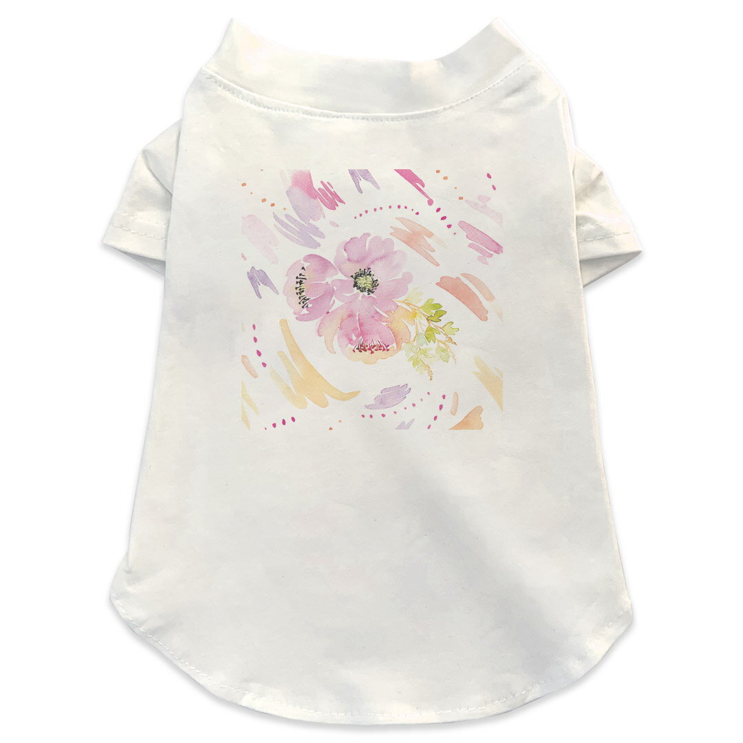 犬専用Tシャツ 選べる5size 小型犬 袖あり 半袖 ホワイト デザイン T shirt XS S M L XL ペットウェア ペット服 カジュアル おしゃれ コットン 綿商品特徴・袖ありペット用Tシャツ！・さらりとした触り心地のTシャツ ・洗濯も赤ちゃんにも安心なウェアプリントUltraChrome DGインクは洗濯に対しても色落ちが少なく、高い堅牢度が実証されています。 素材 綿 98% ポリエステル 2％ 注意事項※実際にわんちゃんを測った上でご購入ください。※測る際はきつく締めすぎず余裕をもって測ってください。※2cm〜3cm誤差がある場合があります。画像はサンプルですので、Tシャツの大きさが若干異なる場合があります。ご覧の環境によっては多少色味に違いを感じる場合がございます。 イメージと違った、モニターと色味が異なるという理由での交換や返金はご対応出来かねます。 写真のカラーは可能な限り実際の商品に色味を近づけていますが、WEBの性質上ご使用のパソコンの設定や環境でカラーが若干異なります。 ご注文後に1点1点制作する受注生産品のため、不良品以外のご返品や交換は固くお断り致します。 選択間違いも保証対象外となりますため、ご注文の際は必ずサイズやカラーをご確認下さい。洗濯の際は、商品の色あせを避けるため手洗いをおすすめします。 つけ置き洗いは避けてください。 タンブラー乾燥はお控えください。発送について完全受注生産のハンドメイド商品となりますので、既製品と比べて発送までお時間を頂いています。 基本的に決済確認後、最大で10営業日での発送となります。繁忙期や休業日明けの場合はさらに時間がかかる場合があります。 その際には別途メールにてご連絡致します。メール便の場合、発送日から到着までに2〜4日ほどかかる場合が多く、紛失などの保障もご対応できかねます。あらかじめご了承下さい。
