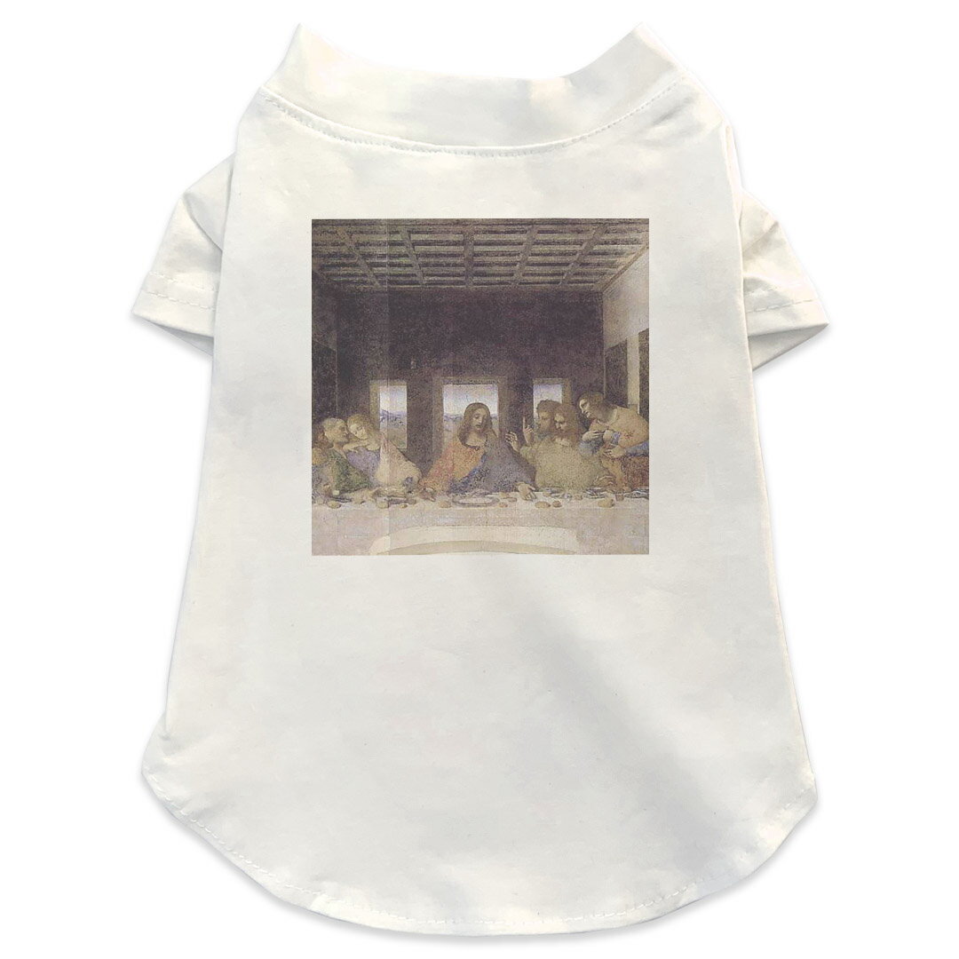 犬専用Tシャツ 選べる5size 小型犬 袖あり 半袖 ホワイト デザイン T shirt XS S M L XL ペットウェア ..