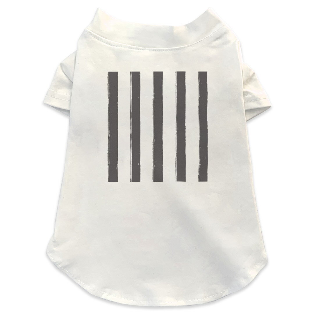 犬専用Tシャツ 選べる5size 小型犬 袖あり 半袖 ホワイト デザイン T shirt XS S M L XL ペットウェア ..