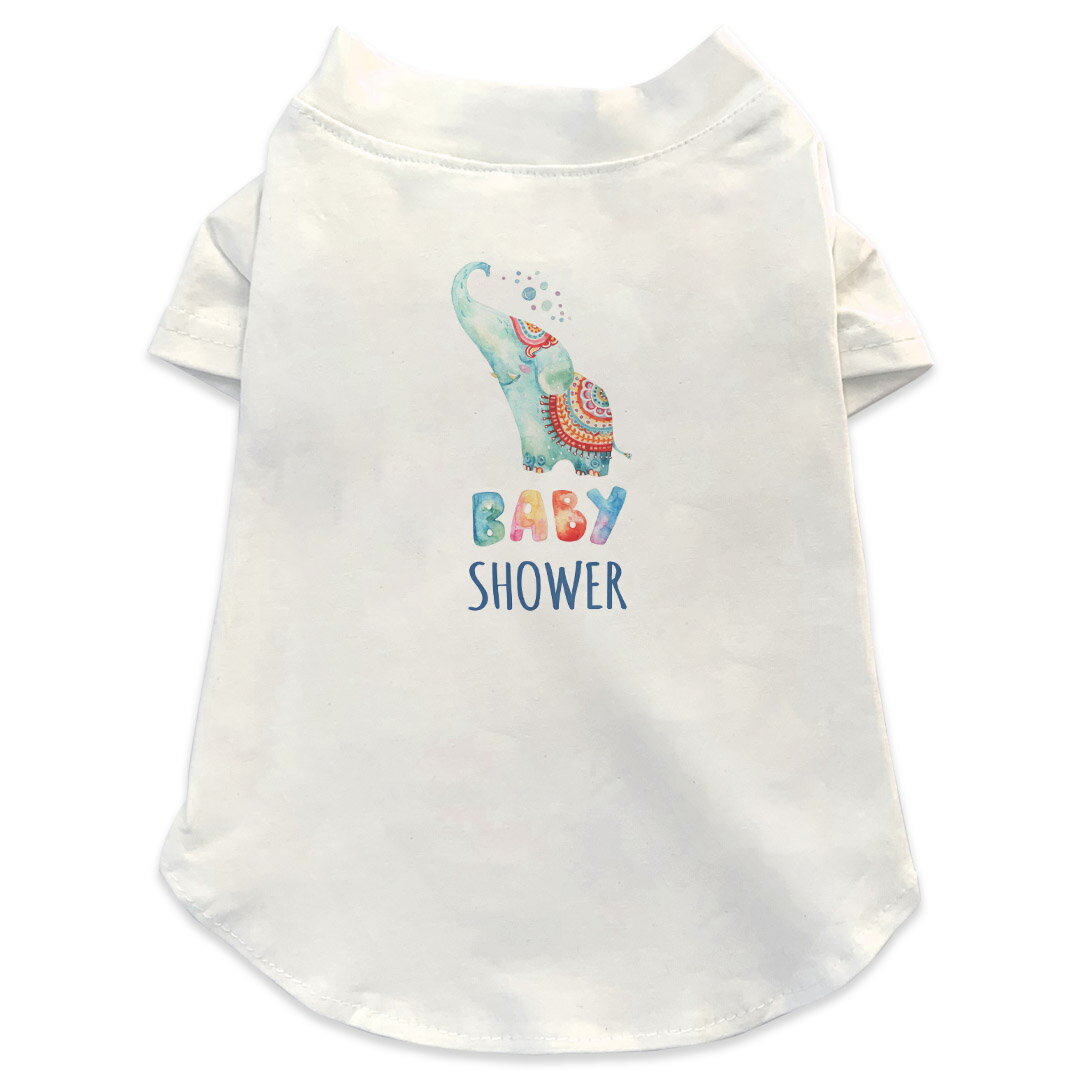 犬専用Tシャツ 選べる5size 小型犬 袖あり 半袖 ホワイト デザイン T shirt XS S M L XL ペットウェア ..