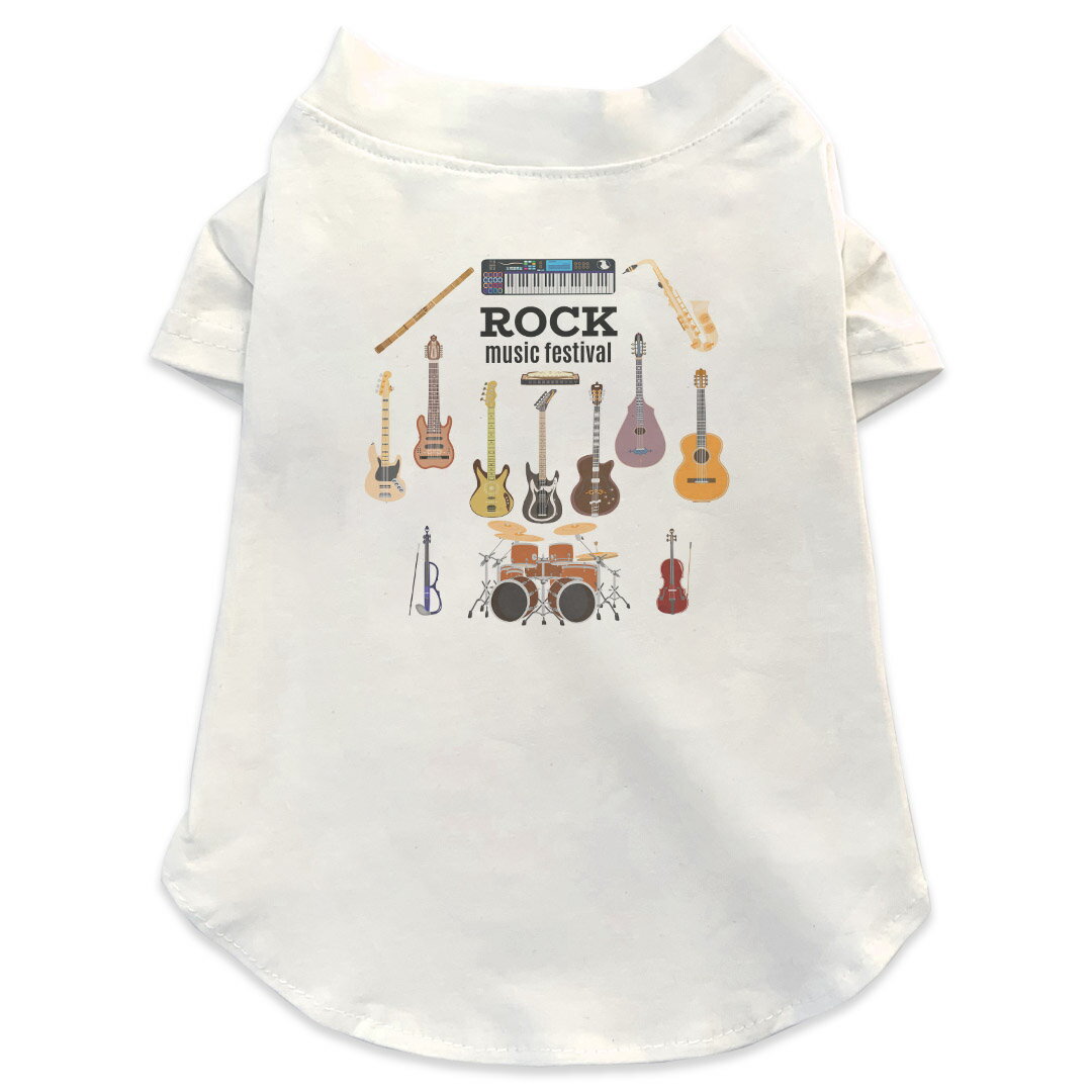 犬専用Tシャツ 選べる5size 小型犬 袖あり 半袖 ホワイト デザイン T shirt XS S M L XL ペットウェア ペット服 カジュアル おしゃれ コットン 綿商品特徴・袖ありペット用Tシャツ！・さらりとした触り心地のTシャツ...