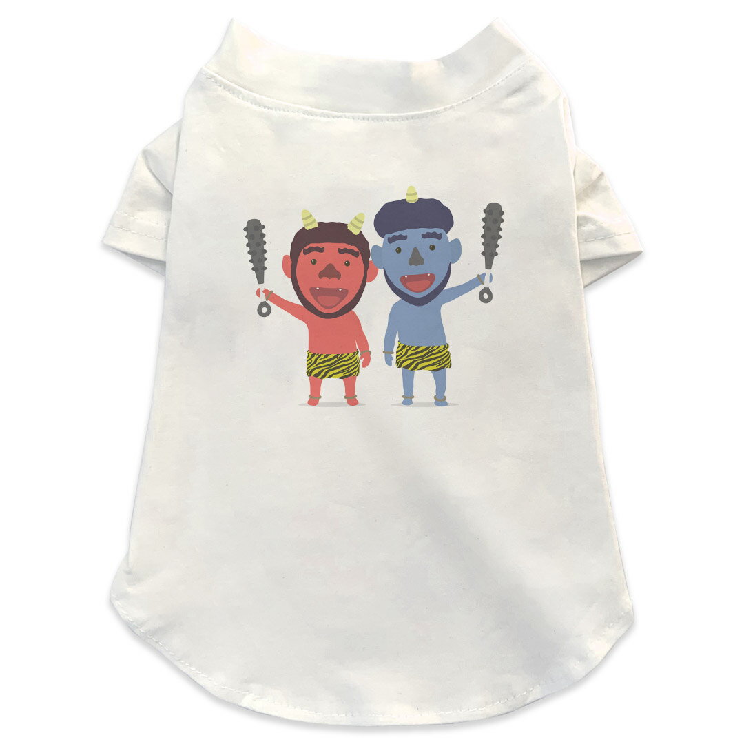 犬専用Tシャツ 選べる5size 小型犬 袖あり 半袖 ホワイト デザイン T shirt XS S M L XL ペットウェア ..