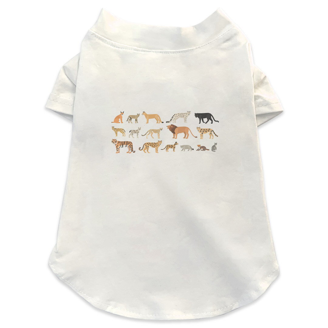 犬専用Tシャツ 選べる5size 小型犬 袖あり 半袖 ホワイト デザイン T shirt XS S M L XL ペットウェア ..