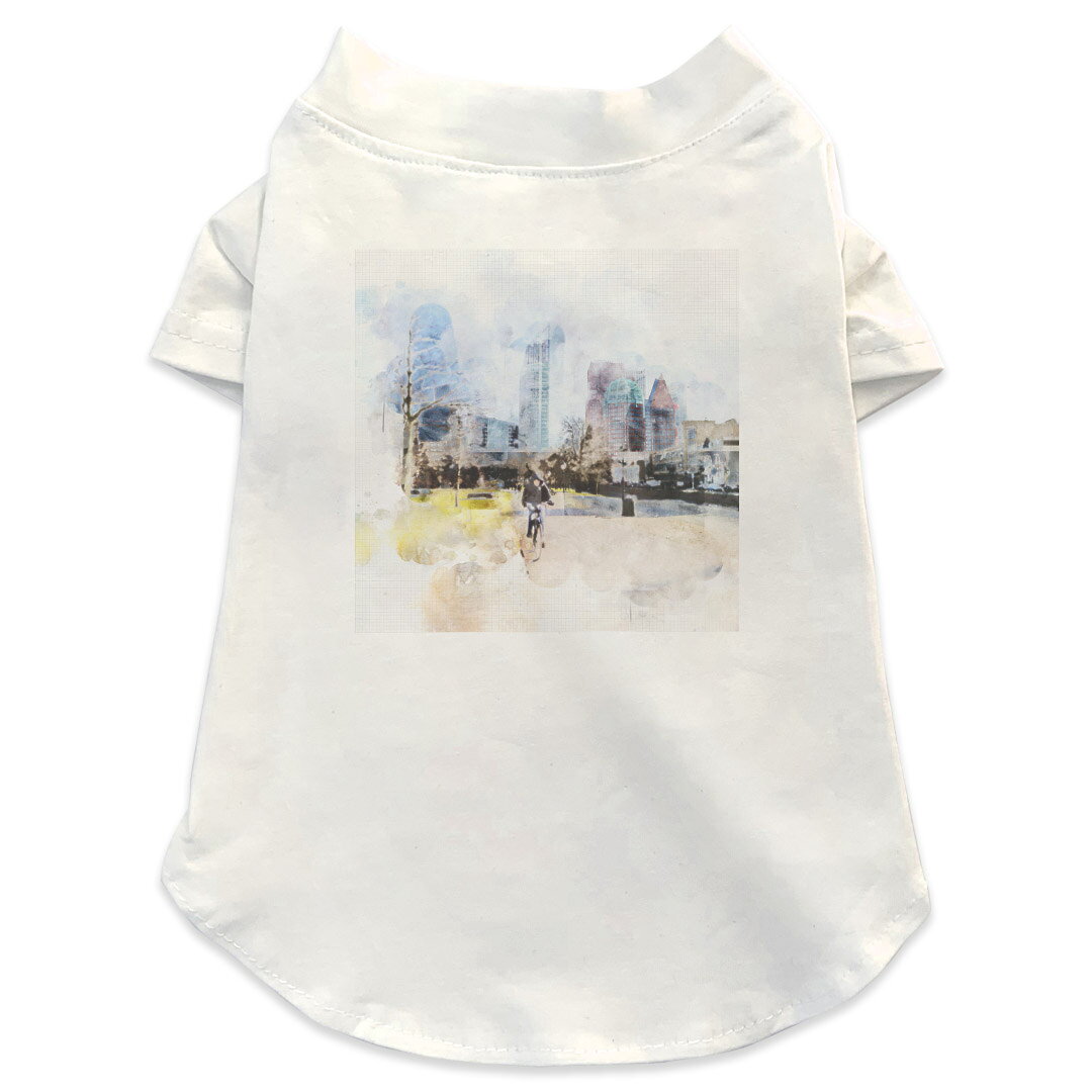 犬専用Tシャツ 選べる5size 小型犬 袖あり 半袖 ホワイト デザイン T shirt XS S M L XL ペットウェア ペット服 カジュアル おしゃれ コットン 綿商品特徴・袖ありペット用Tシャツ！・さらりとした触り心地のTシャツ ・洗濯も赤ちゃんにも安心なウェアプリントUltraChrome DGインクは洗濯に対しても色落ちが少なく、高い堅牢度が実証されています。 素材 綿 98% ポリエステル 2％ 注意事項※実際にわんちゃんを測った上でご購入ください。※測る際はきつく締めすぎず余裕をもって測ってください。※2cm〜3cm誤差がある場合があります。画像はサンプルですので、Tシャツの大きさが若干異なる場合があります。ご覧の環境によっては多少色味に違いを感じる場合がございます。 イメージと違った、モニターと色味が異なるという理由での交換や返金はご対応出来かねます。 写真のカラーは可能な限り実際の商品に色味を近づけていますが、WEBの性質上ご使用のパソコンの設定や環境でカラーが若干異なります。 ご注文後に1点1点制作する受注生産品のため、不良品以外のご返品や交換は固くお断り致します。 選択間違いも保証対象外となりますため、ご注文の際は必ずサイズやカラーをご確認下さい。洗濯の際は、商品の色あせを避けるため手洗いをおすすめします。 つけ置き洗いは避けてください。 タンブラー乾燥はお控えください。発送について完全受注生産のハンドメイド商品となりますので、既製品と比べて発送までお時間を頂いています。 基本的に決済確認後、最大で10営業日での発送となります。繁忙期や休業日明けの場合はさらに時間がかかる場合があります。 その際には別途メールにてご連絡致します。メール便の場合、発送日から到着までに2〜4日ほどかかる場合が多く、紛失などの保障もご対応できかねます。あらかじめご了承下さい。