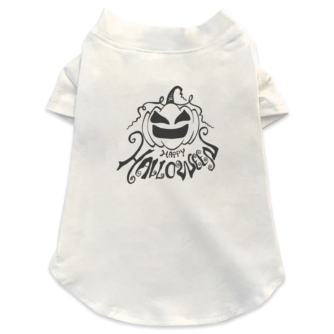 犬専用Tシャツ 選べる5size 小型犬 袖あり 半袖 ホワイト デザイン T shirt XS S M L XL ペットウェア ..