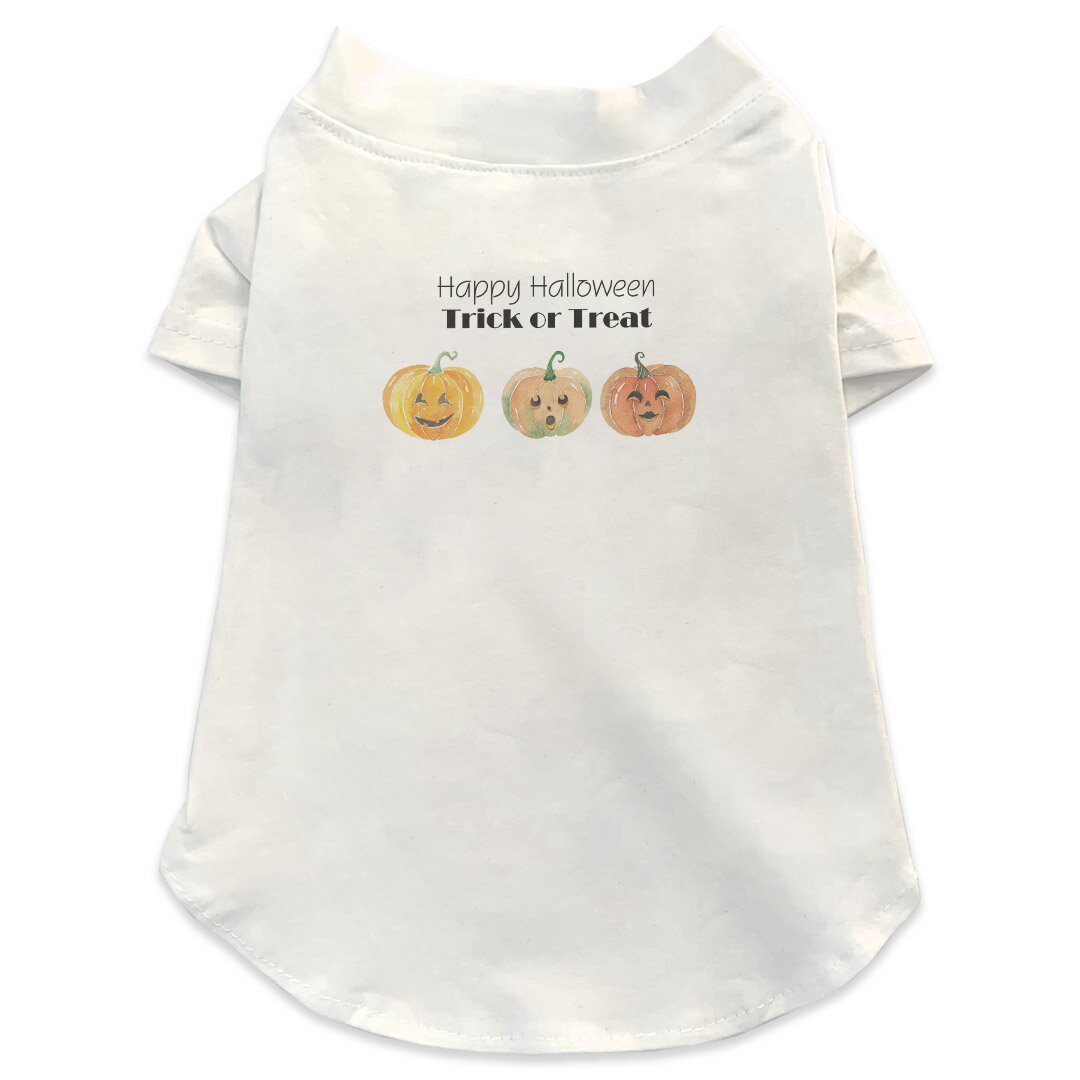 犬専用Tシャツ 選べる5size 小型犬 袖あり 半袖 ホワイト デザイン T shirt XS S M L XL ペットウェア ..