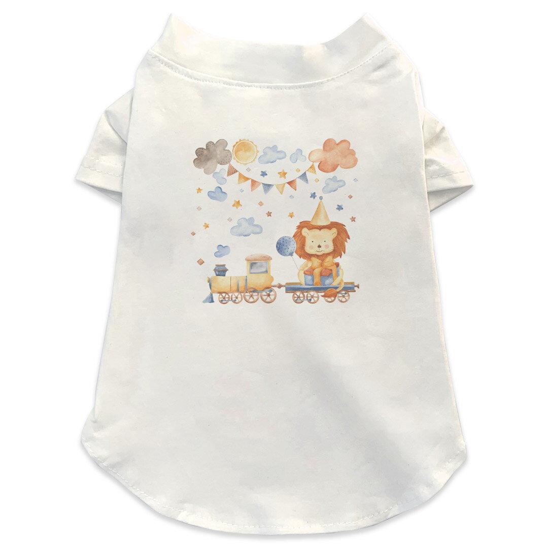 犬専用Tシャツ 選べる5size 小型犬 袖あり 半袖 ホワイト デザイン T shirt XS S M L XL ペットウェア ..