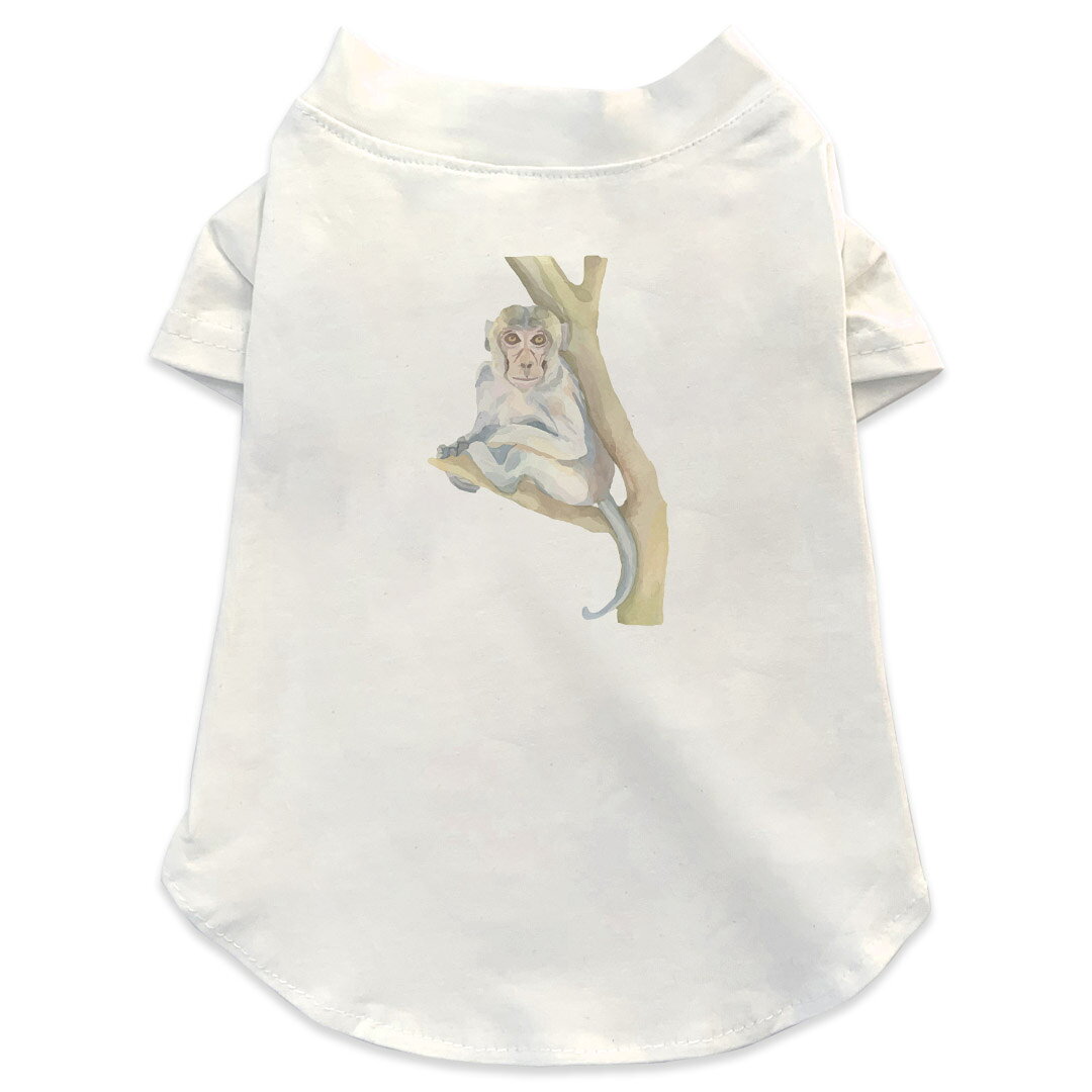 犬専用Tシャツ 選べる5size 小型犬 袖あり 半袖 ホワイト デザイン T shirt XS S M L XL ペットウェア ペット服 カジュアル おしゃれ コットン 綿商品特徴・袖ありペット用Tシャツ！・さらりとした触り心地のTシャツ ・洗濯も赤ちゃんにも安心なウェアプリントUltraChrome DGインクは洗濯に対しても色落ちが少なく、高い堅牢度が実証されています。 素材 綿 98% ポリエステル 2％ 注意事項※実際にわんちゃんを測った上でご購入ください。※測る際はきつく締めすぎず余裕をもって測ってください。※2cm〜3cm誤差がある場合があります。画像はサンプルですので、Tシャツの大きさが若干異なる場合があります。ご覧の環境によっては多少色味に違いを感じる場合がございます。 イメージと違った、モニターと色味が異なるという理由での交換や返金はご対応出来かねます。 写真のカラーは可能な限り実際の商品に色味を近づけていますが、WEBの性質上ご使用のパソコンの設定や環境でカラーが若干異なります。 ご注文後に1点1点制作する受注生産品のため、不良品以外のご返品や交換は固くお断り致します。 選択間違いも保証対象外となりますため、ご注文の際は必ずサイズやカラーをご確認下さい。洗濯の際は、商品の色あせを避けるため手洗いをおすすめします。 つけ置き洗いは避けてください。 タンブラー乾燥はお控えください。発送について完全受注生産のハンドメイド商品となりますので、既製品と比べて発送までお時間を頂いています。 基本的に決済確認後、最大で10営業日での発送となります。繁忙期や休業日明けの場合はさらに時間がかかる場合があります。 その際には別途メールにてご連絡致します。メール便の場合、発送日から到着までに2〜4日ほどかかる場合が多く、紛失などの保障もご対応できかねます。あらかじめご了承下さい。