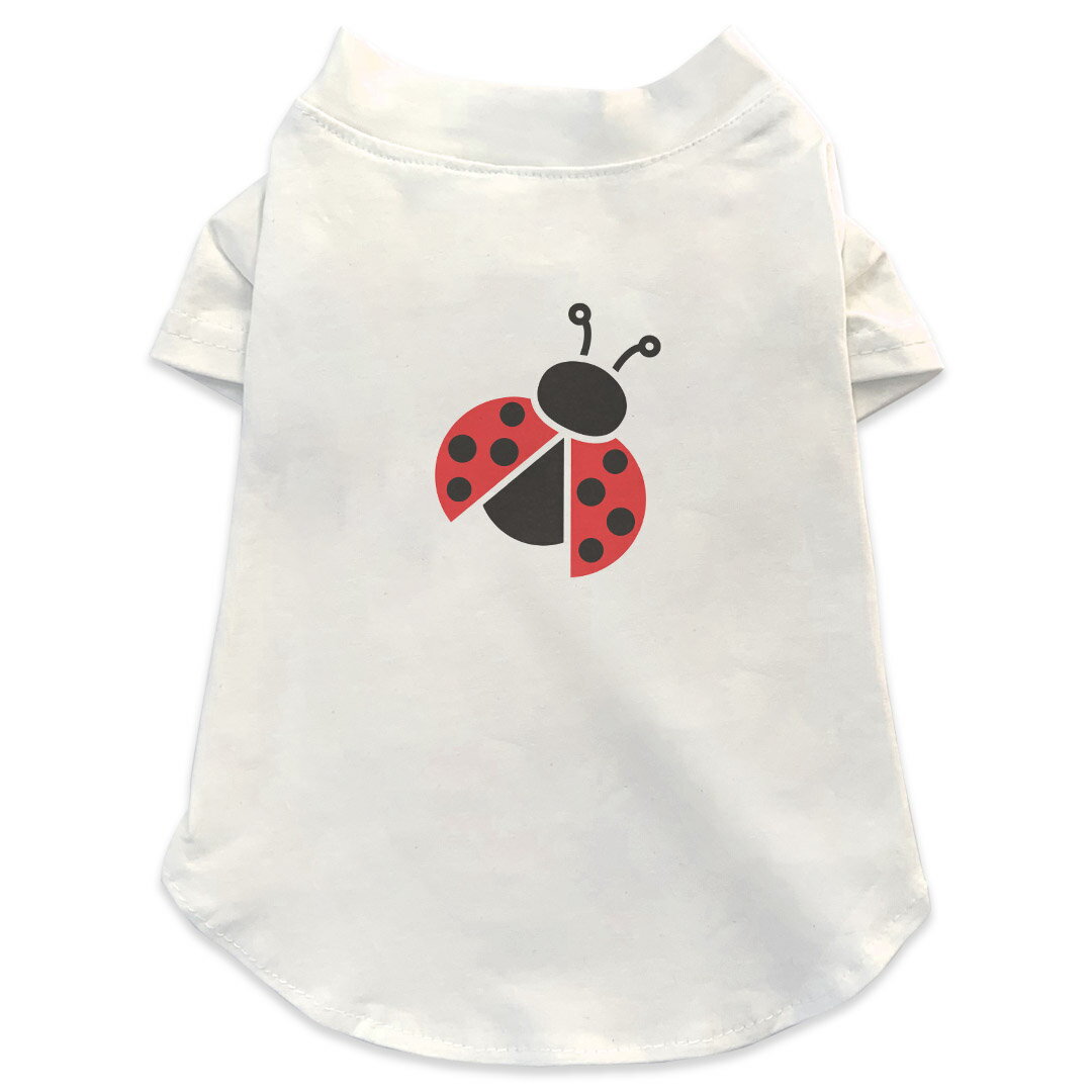 犬専用Tシャツ 選べる5size 小型犬 袖あり 半袖 ホワイト デザイン T shirt XS S M L XL ペットウェア ..