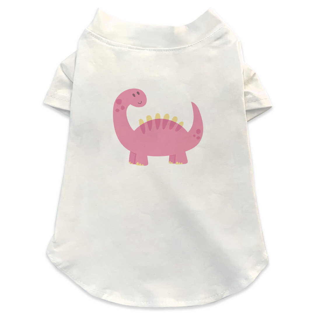 犬専用Tシャツ 選べる5size 小型犬 袖あり 半袖 ホワイト デザイン T shirt XS S M L XL ペットウェア ..