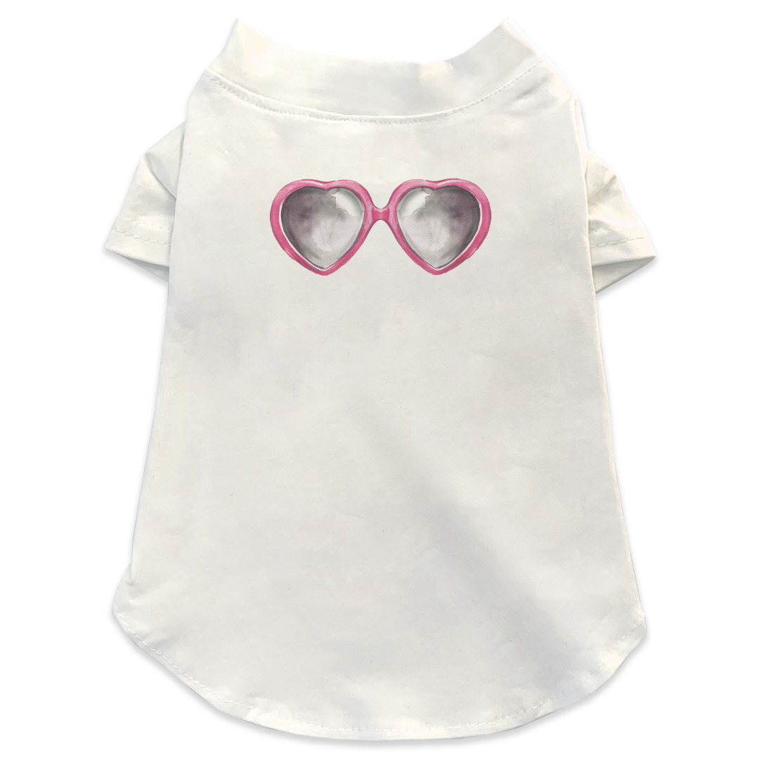 犬専用Tシャツ 選べる5size 小型犬 袖あり 半袖 ホワイト デザイン T shirt XS S M L XL ペットウェア ..