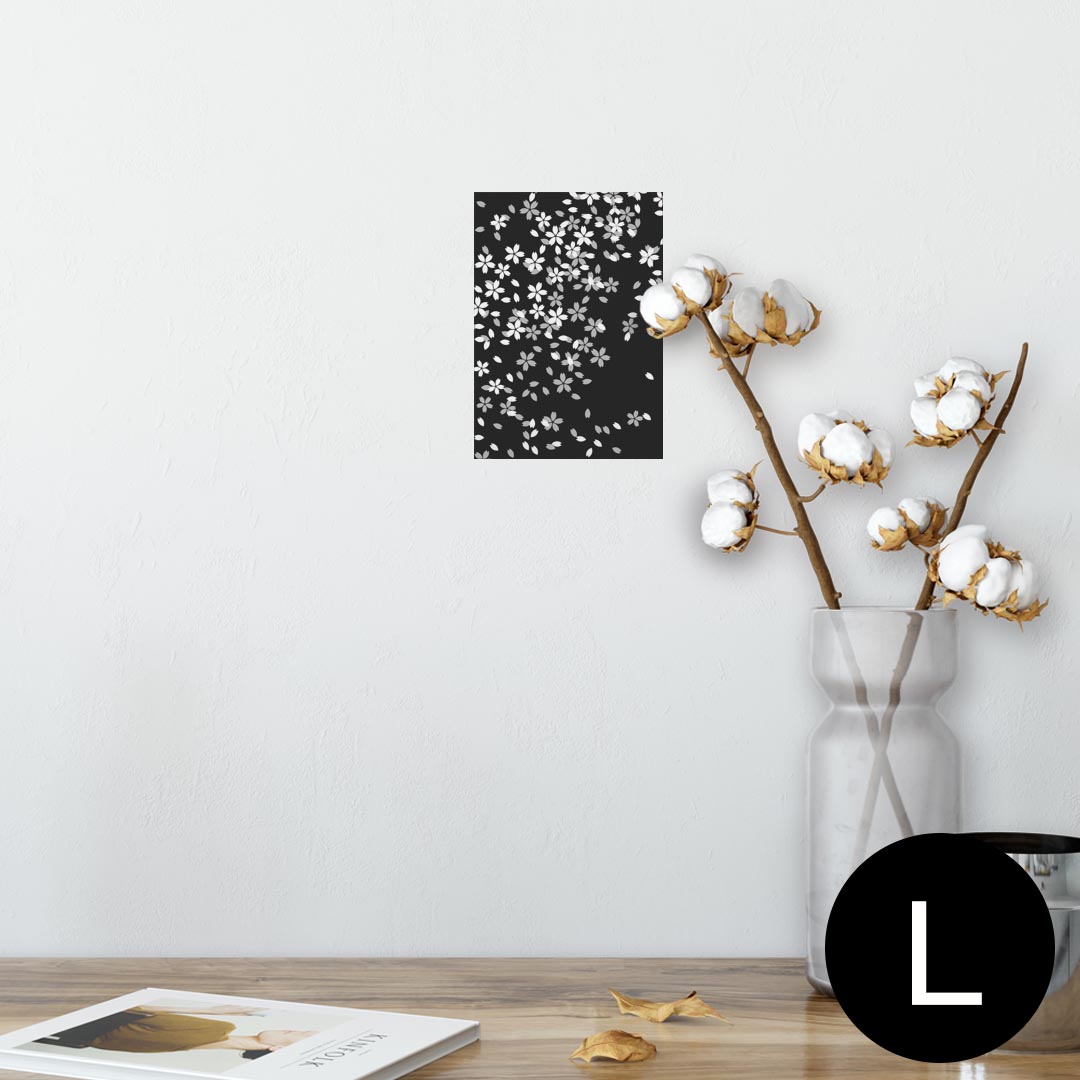 ポスター ウォールステッカー シール式ステッカー 飾り 89×127mm L版 写真 フォト 壁 インテリア おし..