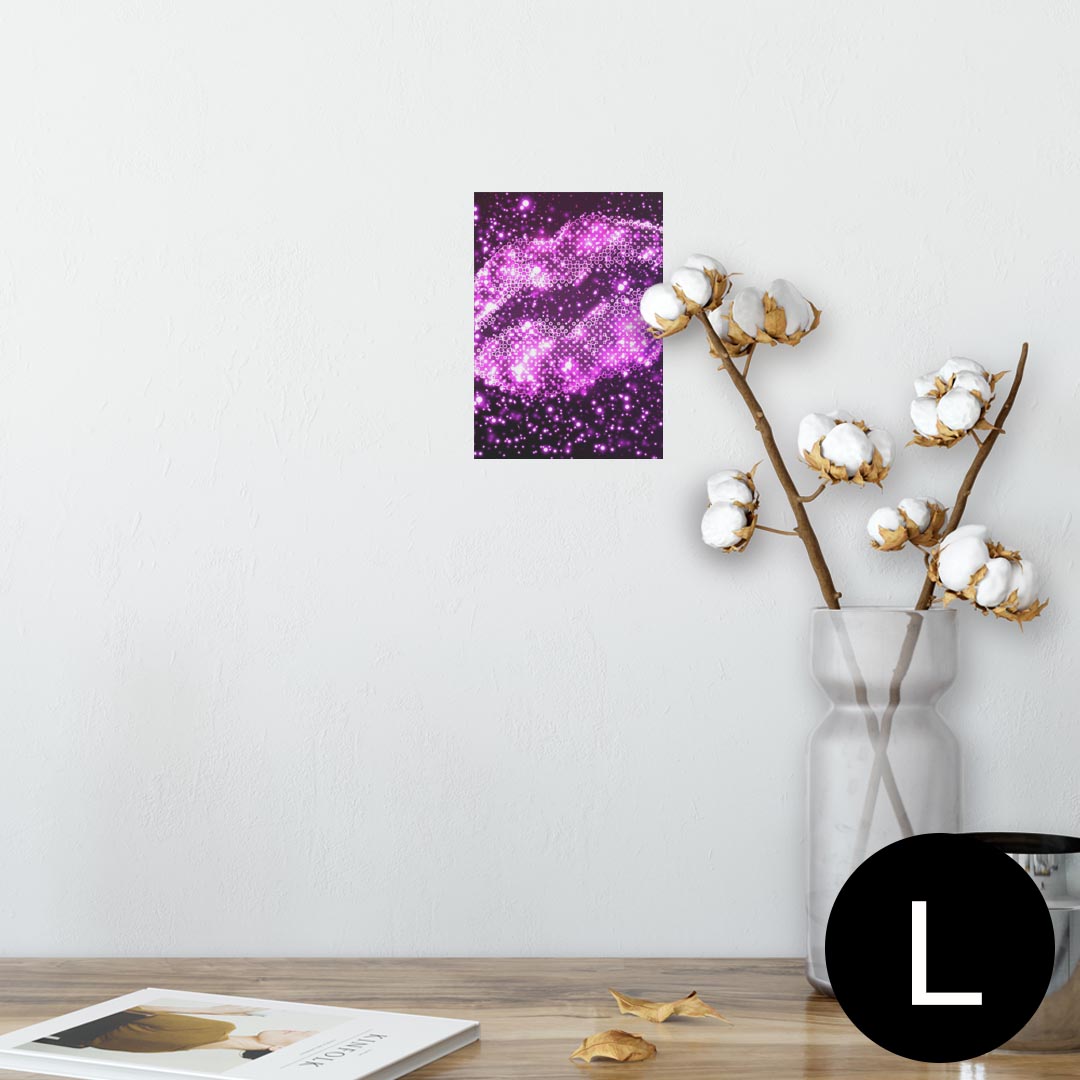 ポスター ウォールステッカー シール式ステッカー 飾り 89×127mm L版 写真 フォト 壁 インテリア おし..