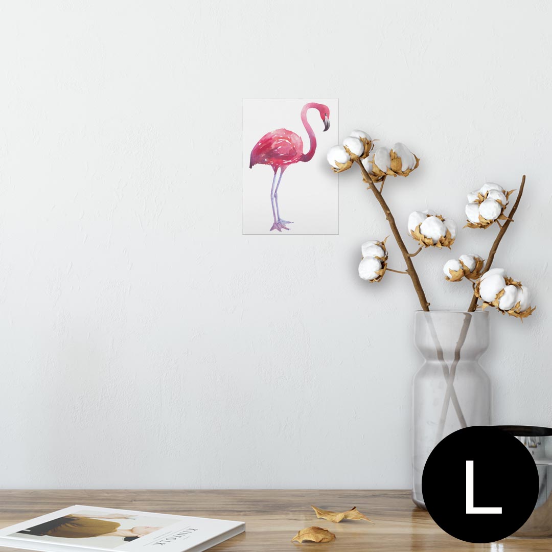 ポスター ウォールステッカー シール式ステッカー 飾り 89×127mm L版 写真 フォト 壁 インテリア おし..