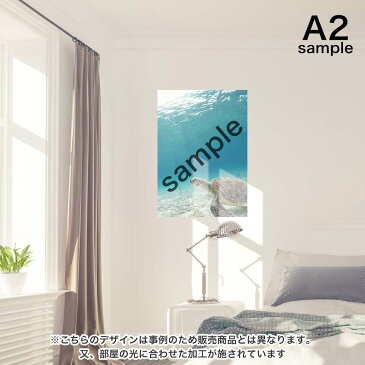 ポスター ウォールステッカー シール式ステッカー 飾り 420×594mm A2 写真 フォト 壁 インテリア おしゃれ 　剥がせる wall sticker poster 011350 ニューヨーク　外国　街並み