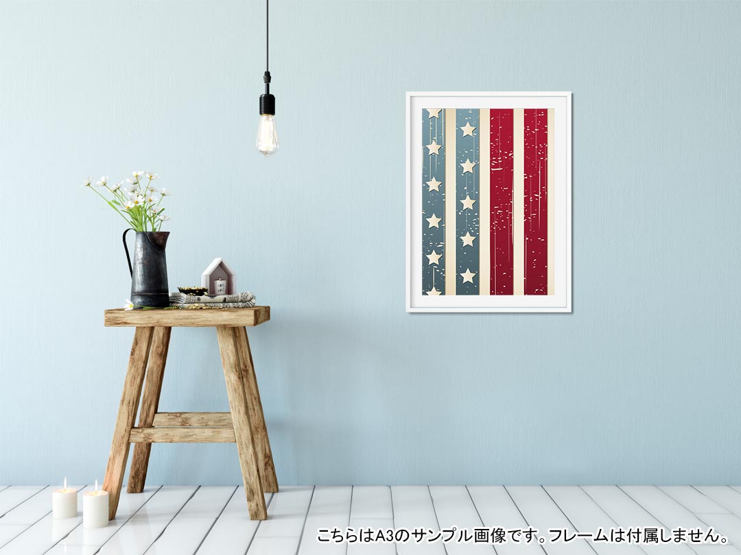 ポスター ウォールステッカー シール式ステッカー 飾り 182×257mm B5 写真 フォト 壁 インテリア おしゃれ 　剥がせる wall sticker poster 002401 外国　国旗 2