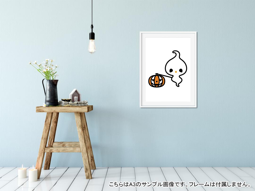 ポスター ウォールステッカー 長方形 シール式ステッカー 飾り 30×16cm Ssize 壁 インテリア おしゃれ　剥がせる wall sticker poster 003308 ハロウィン　キャラクター kabekore-10390239 kabeコレ サンプル画像2