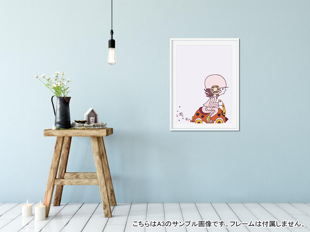 ポスター ウォールステッカー シール式ステッカー 飾り 364×515mm B3 写真 フォト ...