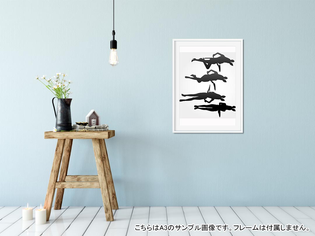ポスター ウォールステッカー シール式ステッカー 飾り 210×297mm A4 写真 フォト ...
